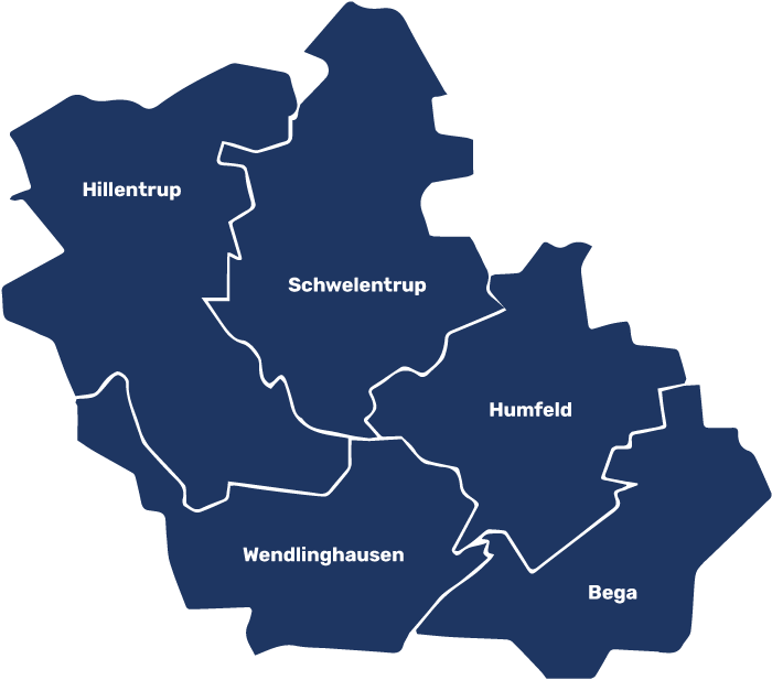 Karte Dörentrup 2023